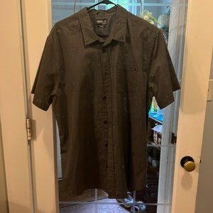 O’Neill short sleeve button down shirt
